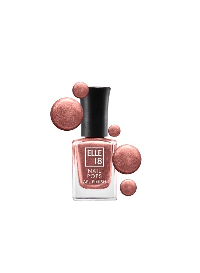 إيل 18 طلاء أظافر Elle 18 Nail Pop Gel Finish -G1 10 مل - Image 1